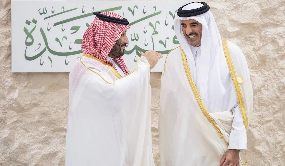 Amir exchanges Eid Al Adha greetings with Saudi Crown Prince